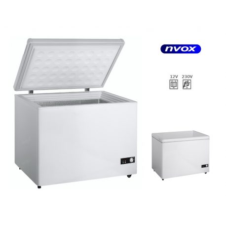 Lodówka samochodowa marki NVOX o pojemności 250 L , funkcja zamrażalnika, kompresorowy system chłodzenia