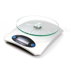 Waga kuchenna szklany talerz elektronicza do 5kg do 1 grama