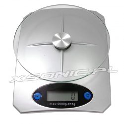 Waga kuchenna szklany talerz elektronicza do 5kg do 1 grama