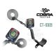 Wykrywacz metalu detektor Cobra Tector CT-1069 dyskryminacja metali cewka 215 mm auto identyfikacja wykrytego przedmiotu