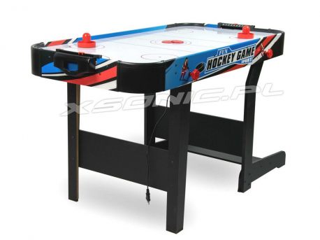 Składany stół do gry w hokeja z nadmuchem Air Hockey Cymbergaj duży Air Flow 120 x 60 x 72 cm