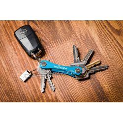 Key master organizer do kluczy brelok niebieski lub czarny