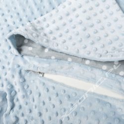 Kocyk z rękawami i kapturem Baby Wrapi bardzo ciepły do zabawy w domu jak i na wyjazd