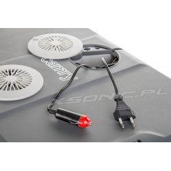 Samochodowa lodówka 45L termoelektryczna na kółkach 12V/230V Camry CR 8061