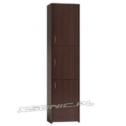 Słupek łazienkowy szafka szerokość 40 cm 3 szafki matowy kolor