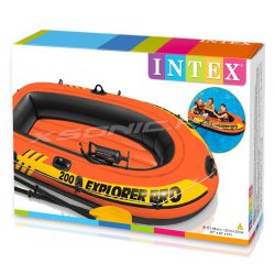 Ponton Explorer PRO 196 x 102 x 33 cm wiosła + pompka INTEX