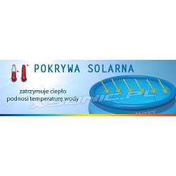 Prostokątna pokrywa solarna do basenów 732 x 366 cm Bestway 58228