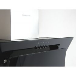 Okap kuchenny kominowy 60 cm Berdsen BT-210 czarny LED oświetlenie