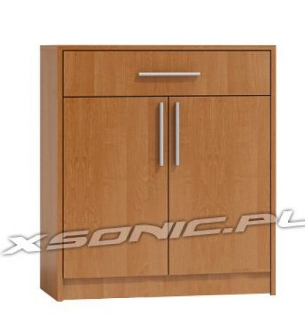 Komoda szafka OLKA 2D+S 80 cm wenge olcha biel alpejska dąb sonoma Craft