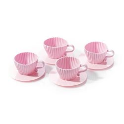Muffinkowe foremki filiżanki 4 sztuki w komplecie