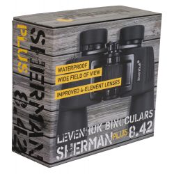 Lornetka z serii Sherman w wersji PLUS z akcesoriami