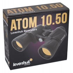 Lornetka Levenhuk Atom 10x50 z zestawem osłon i pokrowcem podróżnym