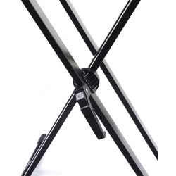 Podwójny statyw pod keyboard bardzo stabilny dla profesjonalnych muzyków