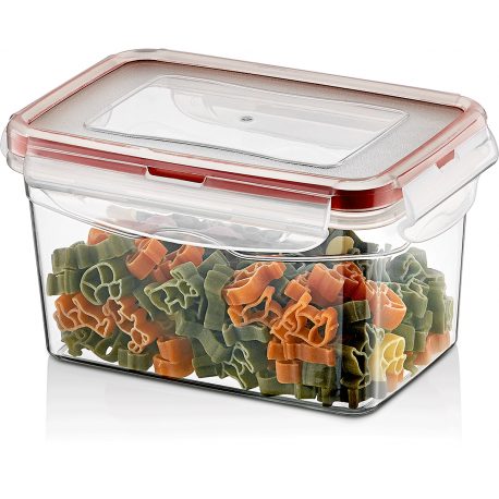 Pojemnik plastikowy 0,7L SAVER BOX zamykany na żywność jedzenie prostokąt z uszczelką