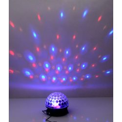 Półkula efekt Astro LED wbudowana bateria dwa tryby pracy