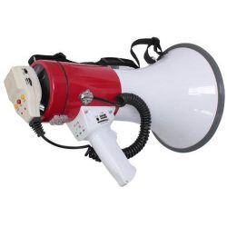 Mocny megafonz akumulatorem 50W z USB SD AUX syrena nagrywanie dźwięku MEGA50USB
