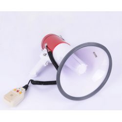 Mocny megafonz akumulatorem 50W z USB SD AUX syrena nagrywanie dźwięku MEGA50USB