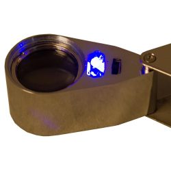 Lupa podświetlenie LED i UV Levenhuk Zeno Gem M11