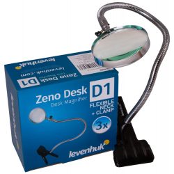 Lupa na elastycznym ramieniu Levenhuk Zeno Desk D1