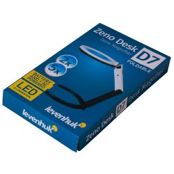 Składana lupa Levenhuk Zeno Desk D7 oświetlenie LED