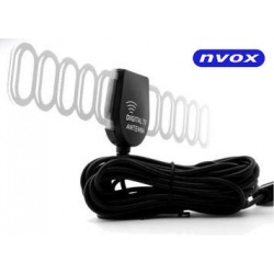 Uniwersalna antena samochodowa NVOX do odbioru sygnału DVB-T wzmacniacza do 28 dB
