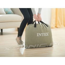 Materac welurowy Pillow Rest z wbudowaną pompką 99 x 191 x 30 cm INTEX 64116
