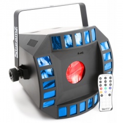 Efekt świetlny BeamZ Cub4 II LED wbudowany mikrofon z regulowaną czułością