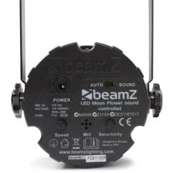 Efekt świetlny BeamZ Moon Flower 60 RGBAW LED aktywacja dźwiękiem lub tryb automatyczny