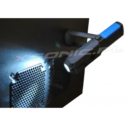 Lampa warsztatowa COB latarka LED magnes hak stojąca wisząca