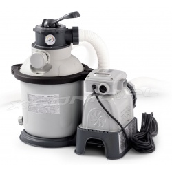 Pompa piaskowa do basenów ogrodowych 4542L/h + piasek 25 kg INTEX 28644