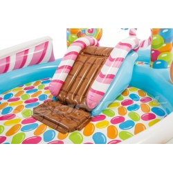Wodny plac zabaw dmuchany Cukierki 295 x 191 x 130 cm INTEX 57149