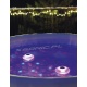 Kolorowa lampka do basenu oświetlająca dno lampa LED Bestway 58419