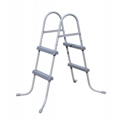 Drabinka metalowa do basenów 84 cm Bestway 58430 dwustronna