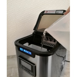 Profesjonalna domowa kostkarka do robienia lodu automatyczna maszyna do lodów