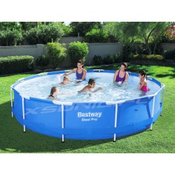 Basen na stelażu 366 x 76 cm ogrodowy 7w1 z pompą i filtrem Bestway 56681