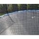 Siatka zewnętrzna 404 cm 13ft 8 słupków ochronna do trampoliny ogrodowej