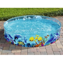 Basen dla dzieci Rybki 183 x 38 cm rozporowy prosta konstrukcja Bestway 55030