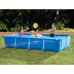 Basen prostokątny na stelażu 450 x 220 x 84 cm INTEX 28273