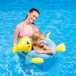 Kółko dla dzieci Żółw o średnicy 61 cm 2 kolory stabilne pływanie 36099 Bestway