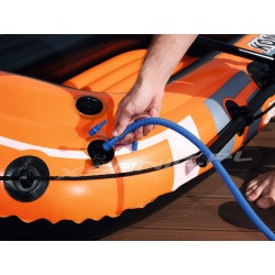 Ponton Hydro-Force Set 188 x 98 cm wiosła + pompka Bestway 61062