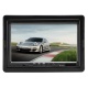 Monitor samochodowy HD LCD przekątna 7 cali NVOX automatyczne uruchomienie ramka do montażu w zagłówku