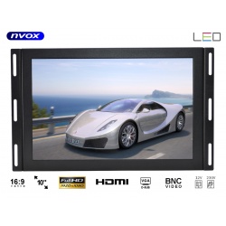 Monitor z dotykową matrycą do zabudowy typu OPEN FRAME 10 cali Digital FULL HD LED VGA HDMI metalowa obudowa