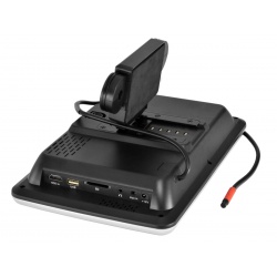 Przenośny odtwarzacz samochodowy montowany na prętach zagłówka NVOX 10 cali TFT LCD HD SD USB napęd DVD nad