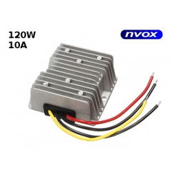 Redukcja napięcia NVOX z 24V na 12V 10A moc 120W