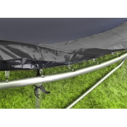 Osłona na sprężyny 366-374 cm 12FT do trampoliny ogrodowej czarna niebieska