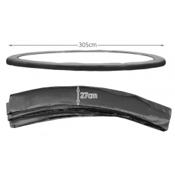 Osłona na sprężyny 305-312 cm 10FT do trampoliny ogrodowej