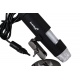 Mikroskop USB z kamerą i oprogramowaniem na CD Levenhuk powiększenie 20–400x