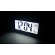 Budzik zegar cyfrowy duży wyświetlacz LED 12/24h termometr datownik