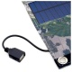 Elastyczna ładowarka solarna POWER NEED rozkładana 490 x 155 x 2 mm 6W 5V leśne maskowanie