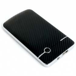 Power bank przenośna ładowarka 4000 mAh z włókna węglowego 2 kolory do wyboru